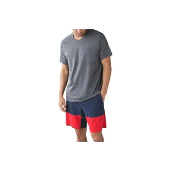 Lululemon In Motion Casual Shorts Men's Blue Red