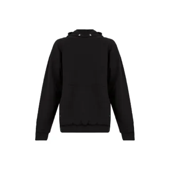 Balenciaga I Love Techno Hooded Sweatshirt 'Black'