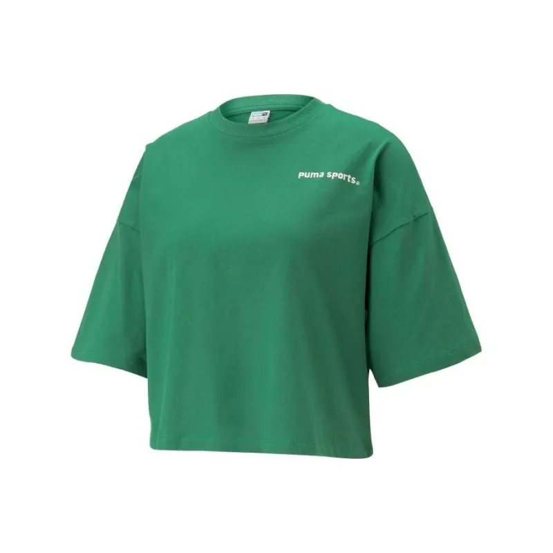 PUMA T-Shirts Women's Dark Green-0