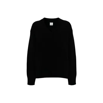 TOTEME V Neck Knit Sweater
