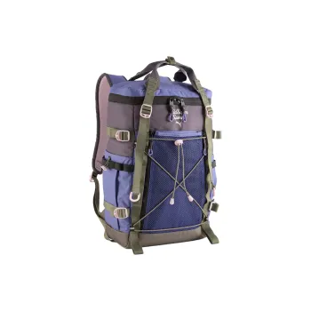 PUMA KIDSUPER STUDIOS Collaboration Polyester Backpack Unisex Dark Charcoal Black & Multicolor