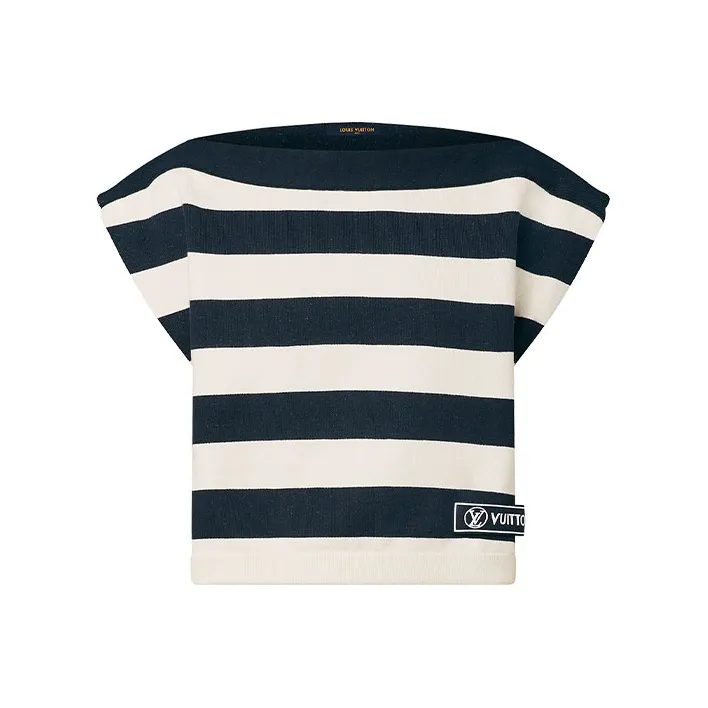LOUIS VUITTON Marinière Bateau Knit Top-0