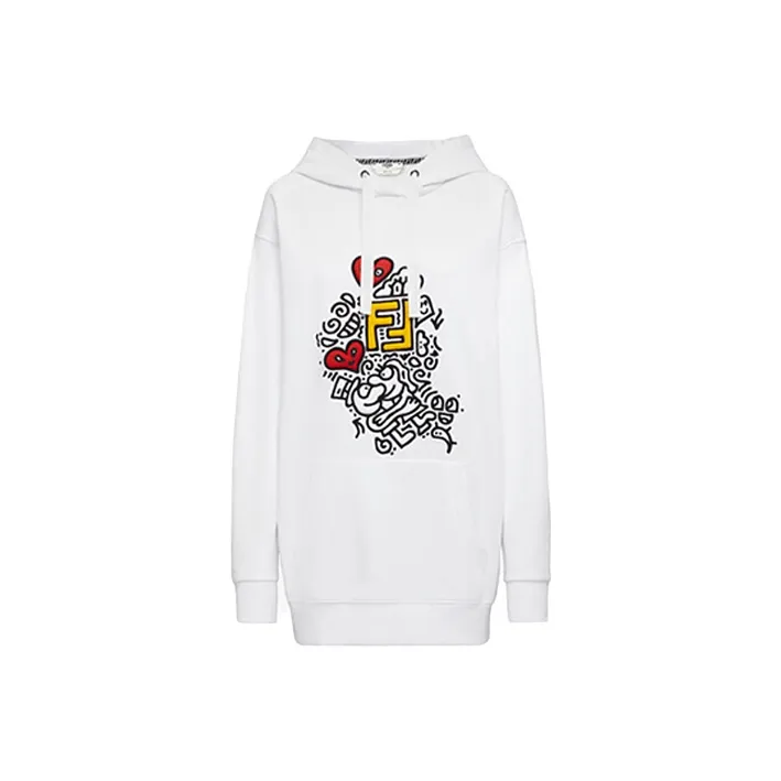 FENDI Sweatshirts Women's White-0