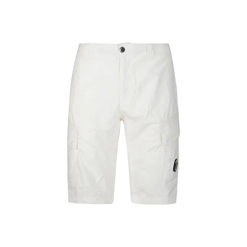 C.P. Company Stretch Sateen Cargo Shorts-0