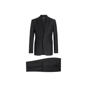 Ermenegildo Zegna Trofeo 600 Single breasted Wool silk Suit