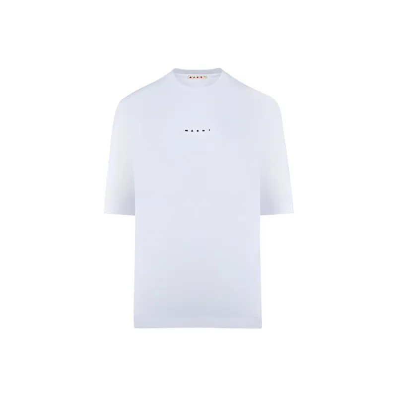 MARNI Short Sleeve T Shirt 'Lily White'-0