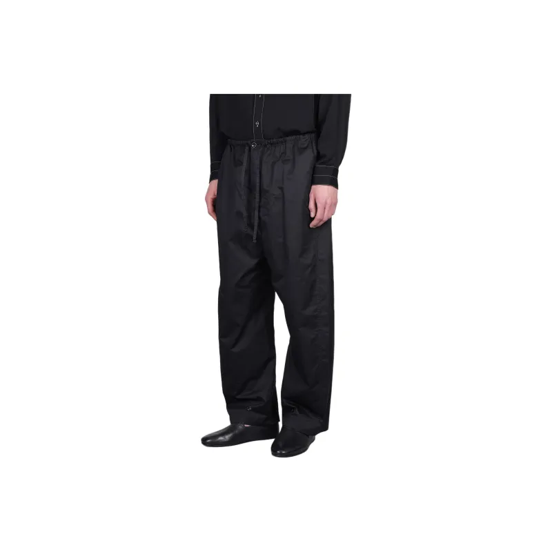 Lemaire Drawstring Straight Trousers-0