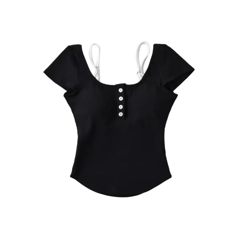 KUNZHUDAXIANG Regular T Shirt Women's-2