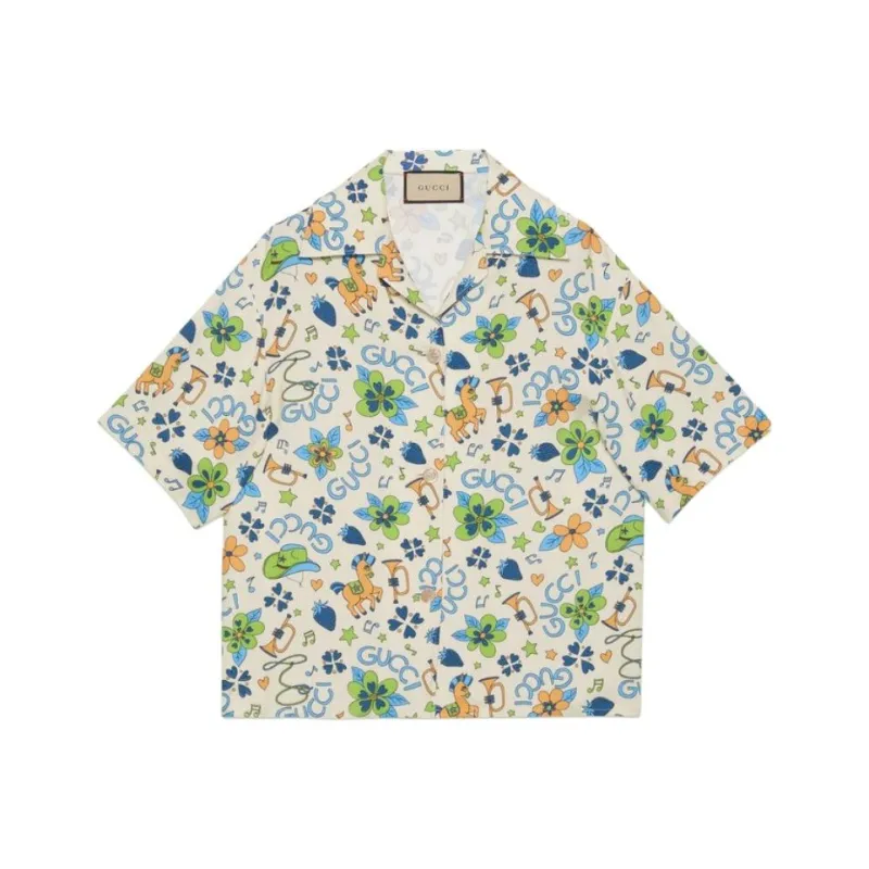 GUCCI Love Parade FW22 Shirt Women's Multicolor-0