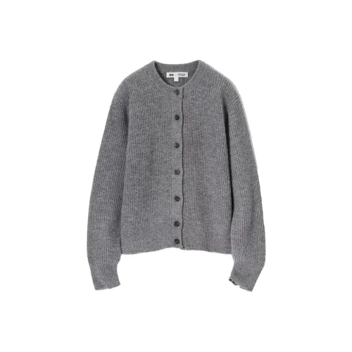 UNIQLO X CDC Co-brand Sweaters Women's Lead Gray