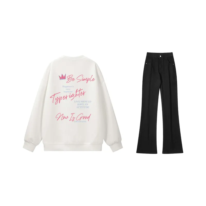 TYPERIGHTER Sweatshirt Set Unisex-15