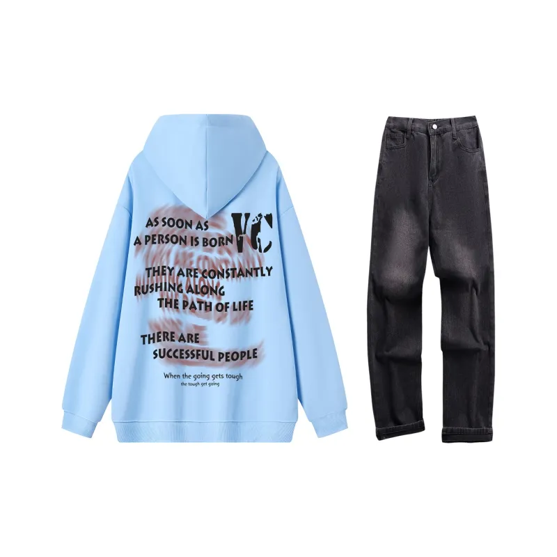 VniVerseVClub Sweatshirt Set Unisex-26