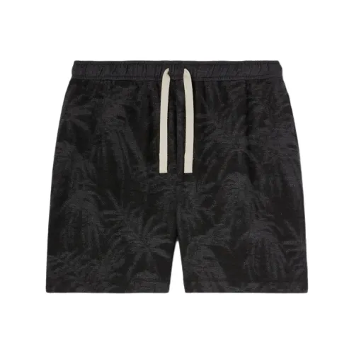 PALM ANGELS Palms Curved Logo Shorts