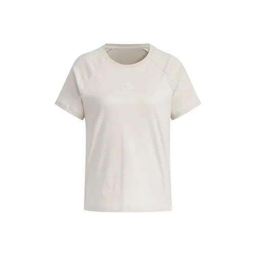 Adidas Raglan Sleeve T Shirt Women's Bauxite Brown