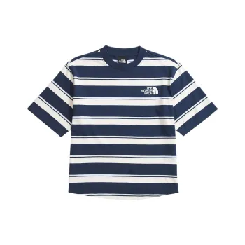 THE NORTH FACE Drop Shoulder Sleeve T Shirt Women's Marine Blue