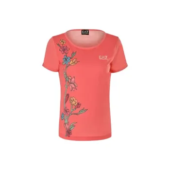 EMPORIO ARMANI EA7 T Shirts Women's Red