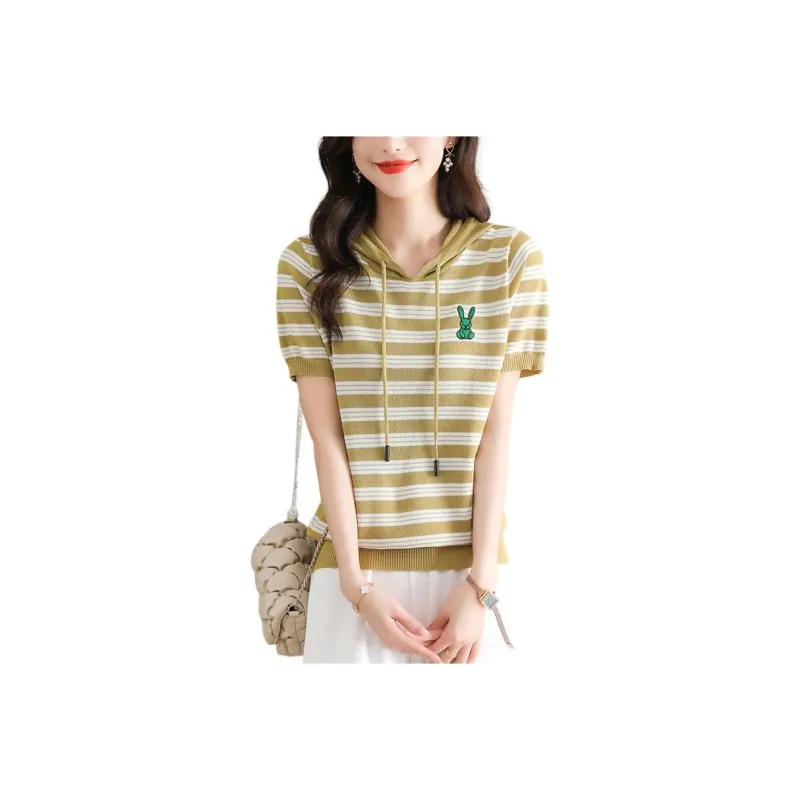 Korean Style Regular T Shirt Women's-0