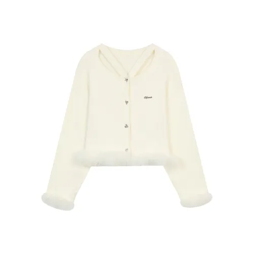 ELF SACK Sweater Women's Cheese White