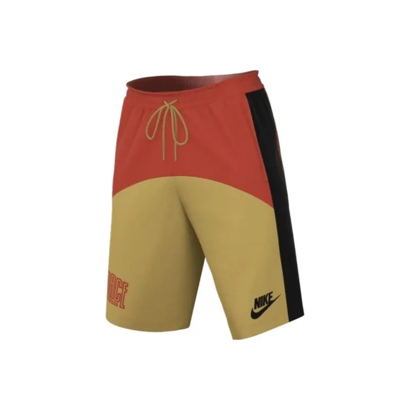 Nike Casual Shorts Men's Red Brown-0