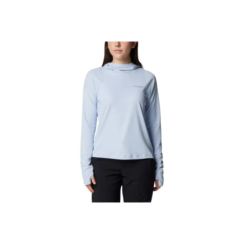 Columbia Summit Valley Raglan Sleeve T-Shirt Women's Light Blue-0