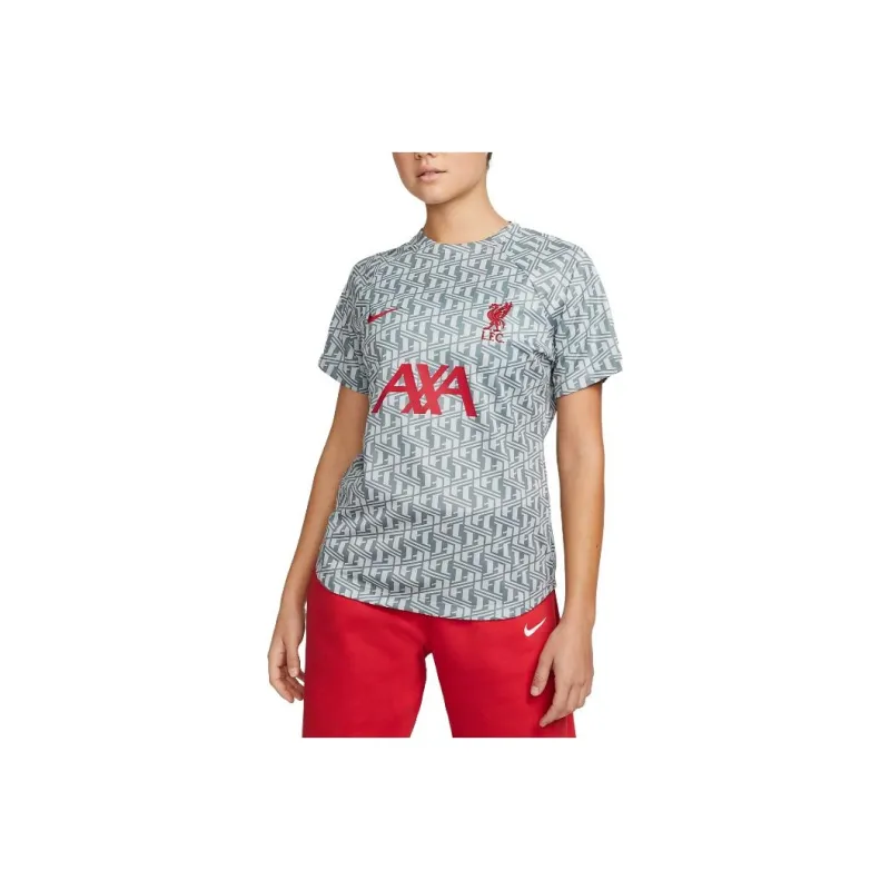 Nike T-Shirts Women's Silvery White-0