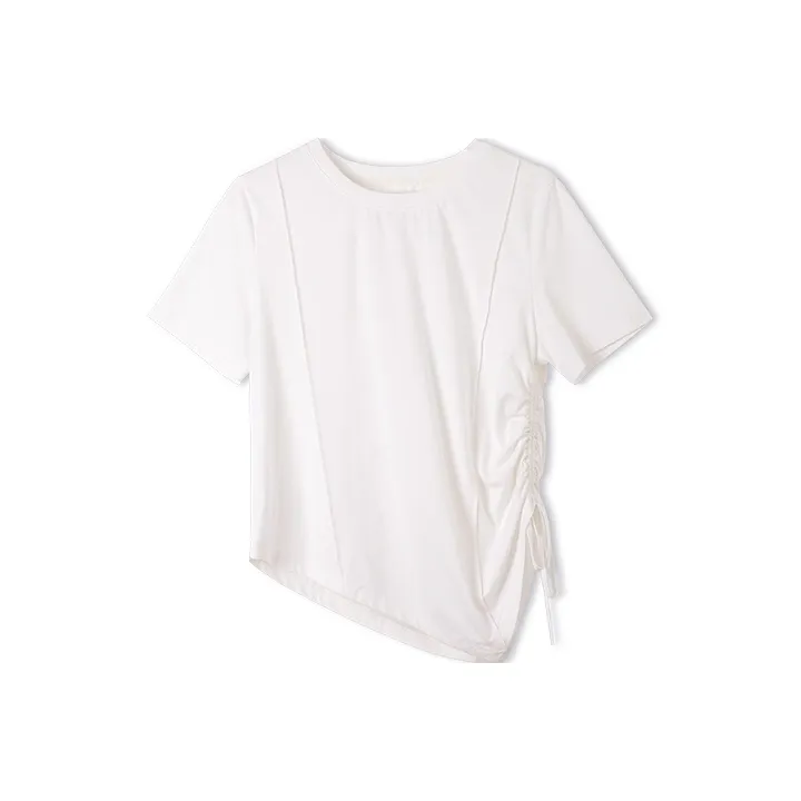MITUAN T Shirts Women's White-0