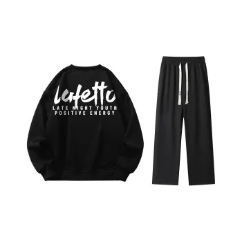 Lafetto Sweatshirt Sets Unisex