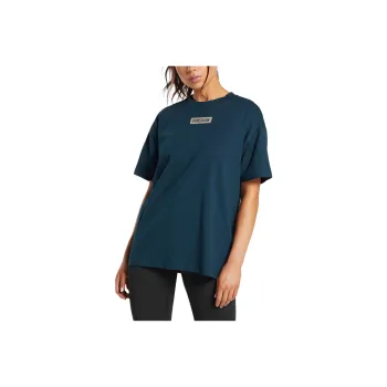 GYMSHARK BLOCK OVERSIZED T-SHIRT T-Shirt Women's Marine Blue