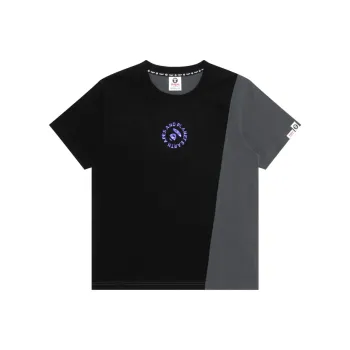 Aape Colour block Panelled Cotton T shirt