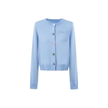 Self Who Sweater Women's Sky Blue
