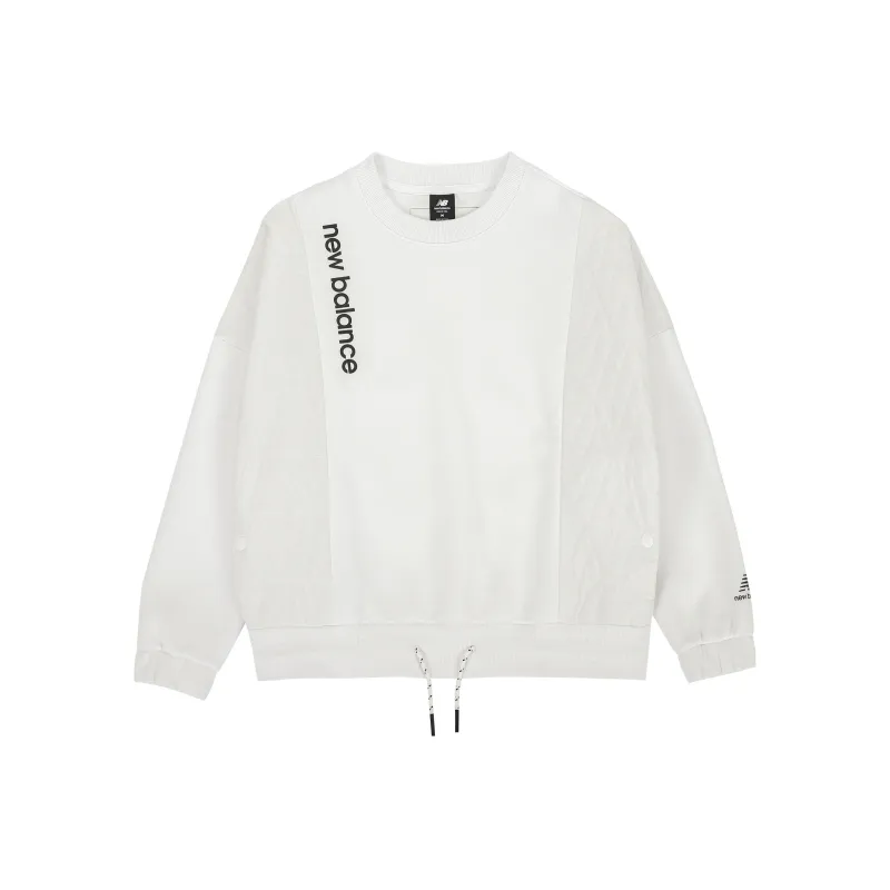 New Balance Sweatshirts Women's White-0