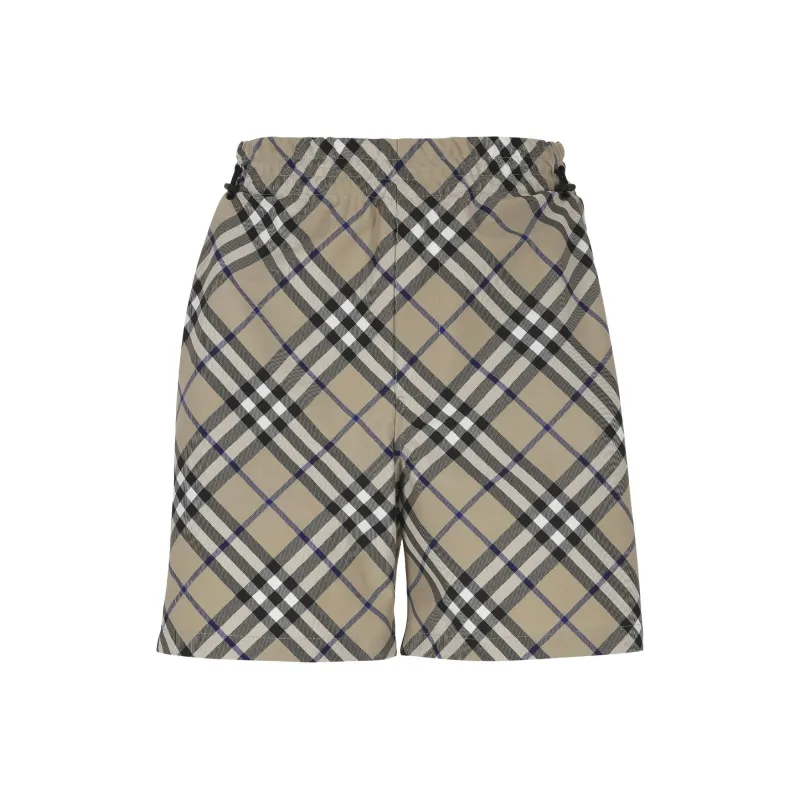 Burberry Casual Shorts Men's Beige-0