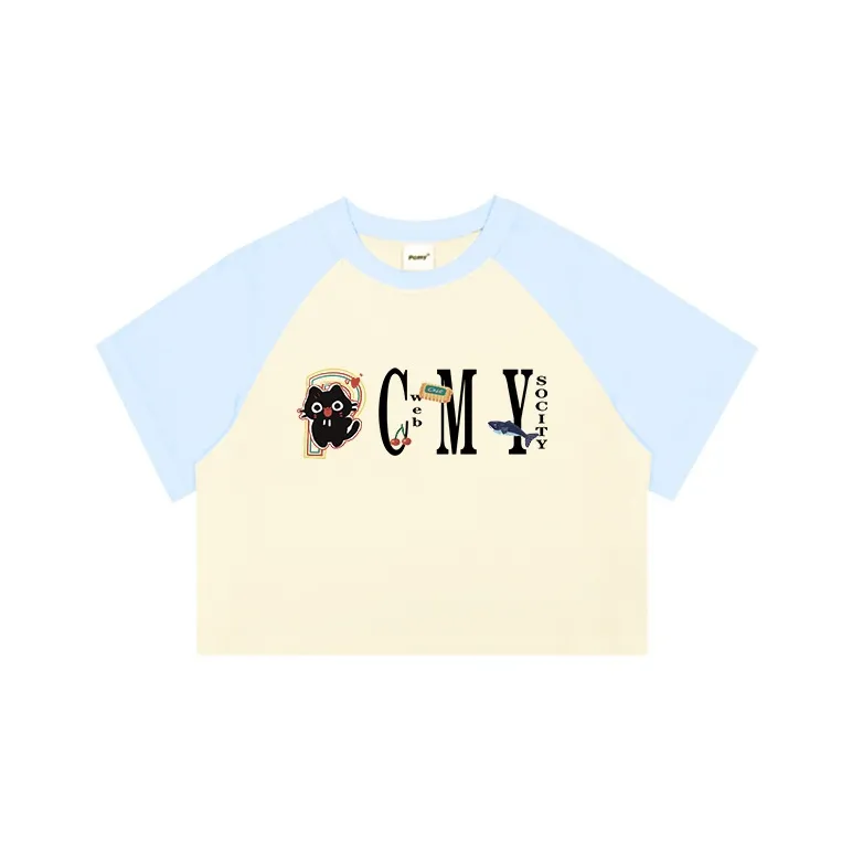 PCMY Raglan Sleeve T Shirt Women's-3
