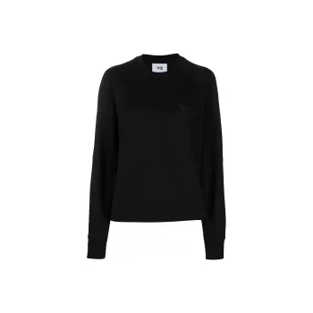 Y 3 Sweatshirts Women's Black