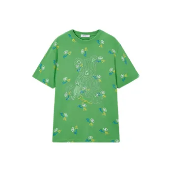 DEGAIA T Shirt Women's Medium Green