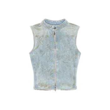 DIESEL De-Nata-Fse Denim Sleeveless Top