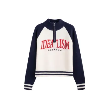 Tonlion Sweater Women's Navy Blue