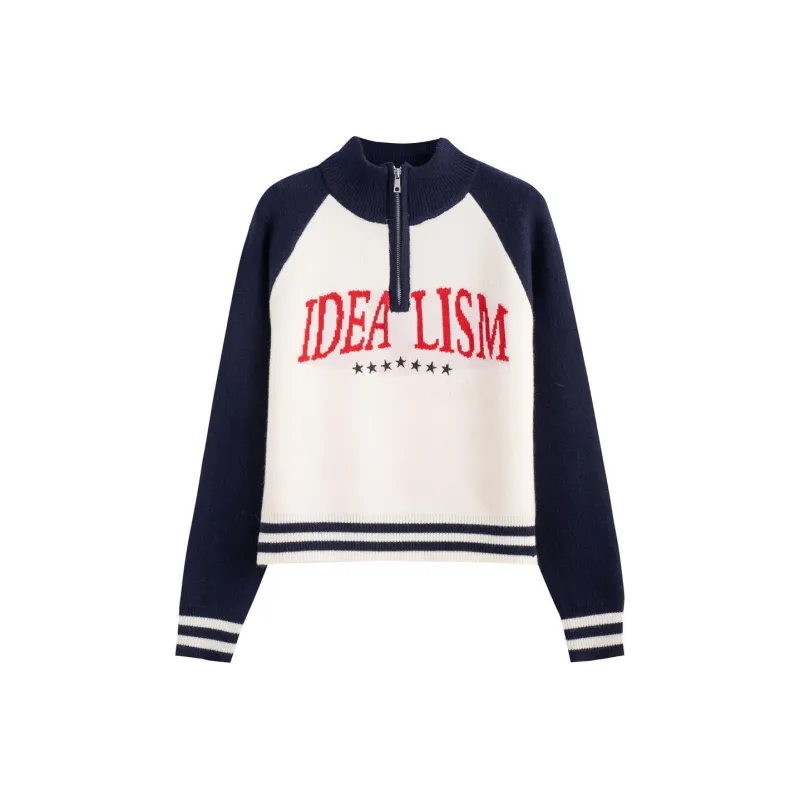 Tonlion Sweater Women's Navy Blue-0