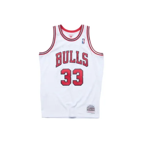 NBA Chicago Bulls Scottie Pippen 1997 Swingman Basketball Jerseys Men's White