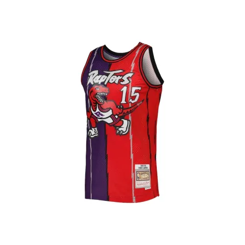 NBA x Mitchell & Ness Toronto Raptors Vince Carter Basketball Jerseys Men's Purple/Red