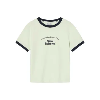 New Balance SLIM FIT1906 T Shirt Women's AH Lime