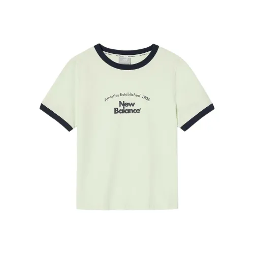 New Balance SLIM FIT1906 T Shirt Women's AH Lime