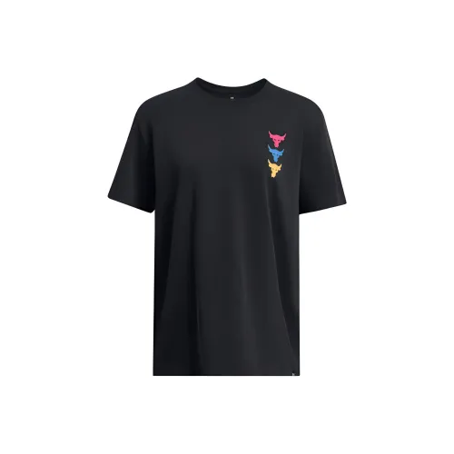 Under Armour SS24 Drop Shoulder Sleeve T Shirt Women's Black