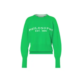 PHILOSOPHY DI LORENZO SERAFINI Logo Intarsia Sweater