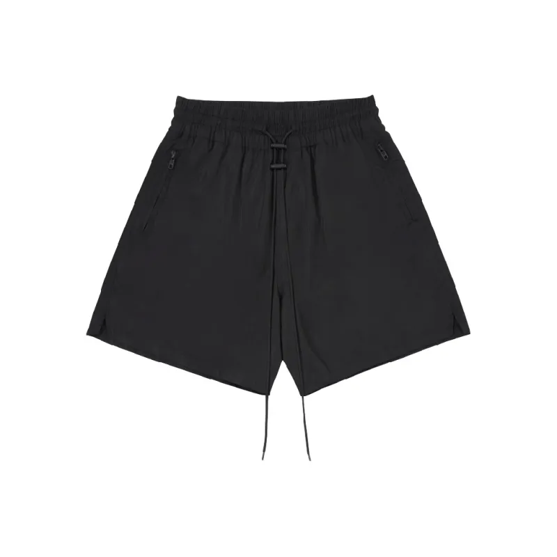 BLANK PROGRAM Casual Shorts Unisex Black-0