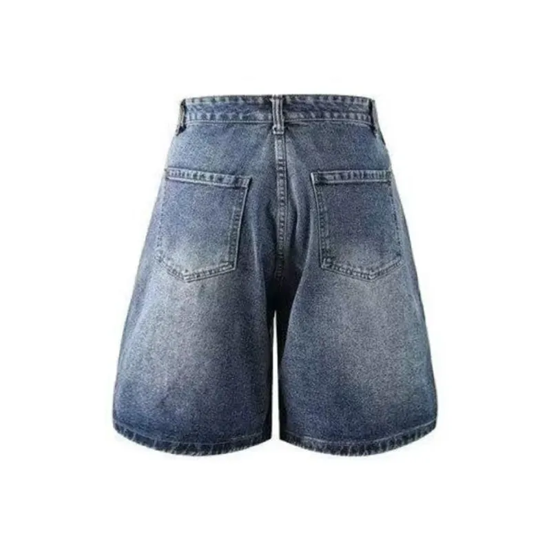 Extreme Turbo Denim Shorts Unisex Blue-1