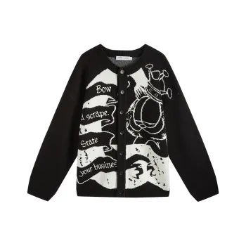 FUN Fun X Garfield FW24 Sweater Women's Black