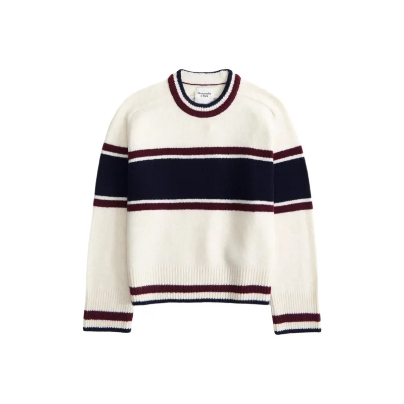 AF Sweater Women's Cream Stripes-0