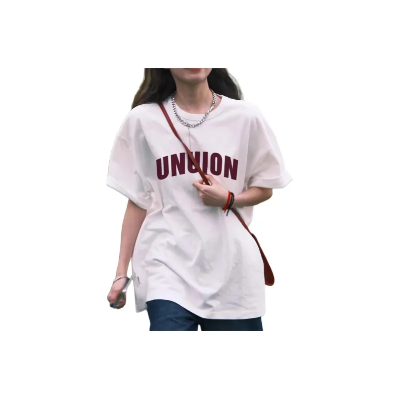 Fele.d T Shirts Women's White-0