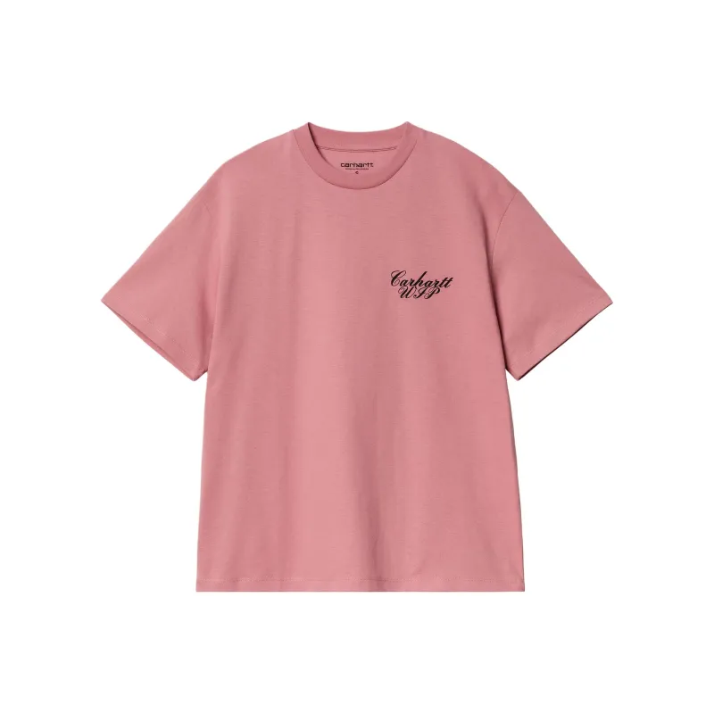 Carhartt WIP T Shirt Women's Dark Rose-0